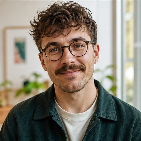 Young adult professional man in Birmingham